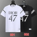 Dior ディオール 速乾 tシャツ ブランド激安 メンズ レディース 韓国風Dior ハイブランド 夏 半袖 涼しい Tシャツスポーツウェア服 tシャツインナー ティーシャツ 白tシャツ