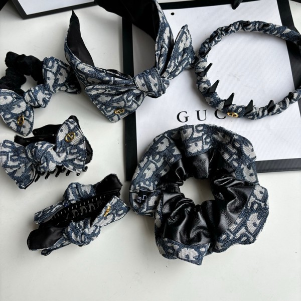 Dior ディオールハイブランド髪飾りカチューシャヘアゴムレディース ディオールシュシュリボンおしゃれ可愛い女性ハイブランド