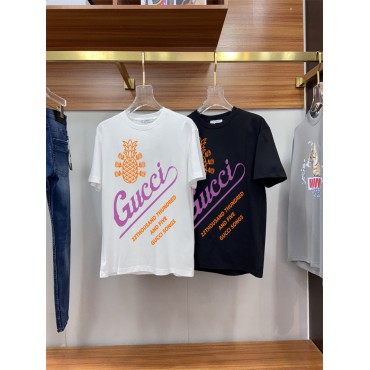 グッチ tシャツハイブランドGucci 夏 大きなサイズ カジュアル tシャツ 上着 レディースメンズ人気 快適 半袖 tシャツ トップス 普段着