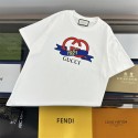 グッチ tシャツハイブランドGucci 夏 コットン 着心地がよい 半袖 tシャツ オーバーサイズ カジュアル tシャツ インナー トップス