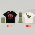 ハイブランドGucci グッチ tシャツ ブランド激安 メンズ レディース 韓国風 夏 半袖 Tシャツ GG 無地 ティーシャツ 綿 100％ 