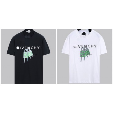 ジバンシィtシャツハイブランドGivenchy 半袖tシャツ 丸首 コットン 肌に優しい tシャツトップス シンプル カジュアル tシャツ