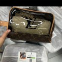 ルイヴィトンブランドメイクポーチ バッグ LV スタイリッシュ高品質 化粧バッグ 化粧品 収納バッグ 透明 持ち運びメイクバッグ