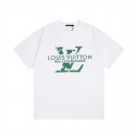 ルイビトンブランドtシャツ 春夏 LV コットン 快適 カジュアル tシャツ トップス 大きなサイズ ゆったり 半袖 tシャツ 上着 男女 カップルオススメ