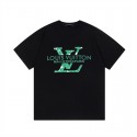 ルイビトンブランドtシャツ 春夏 LV コットン 快適 カジュアル tシャツ トップス 大きなサイズ ゆったり 半袖 tシャツ 上着 男女 カップルオススメ