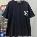 ブランド激安 Lv ルイヴィトンtシャツ メンズ レディーススポーツウェア服 透けない 半袖 tシャツシンプル ユニセックス ゆったり
