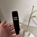 ミュウミュウ MiuMiuヘアアクセサリーブランドヘアバンドレディースブランド可愛い蝶結びヘアバンドブランドバナナクリップ髪アレンジかわいいヘアピンハイブランド