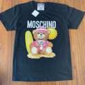 モスキーノtシャツハイブランドMoschino 夏 純綿 肌に優しい tシャツ レディースメンズ 半袖 tシャツ トップス カップルオススメ