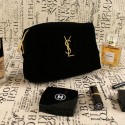 Ysl イブサンローラン化粧ポーチブランドバッグレディースハイブランド化粧バッグ大容量 バッグファッション旅行用 化粧バッグ