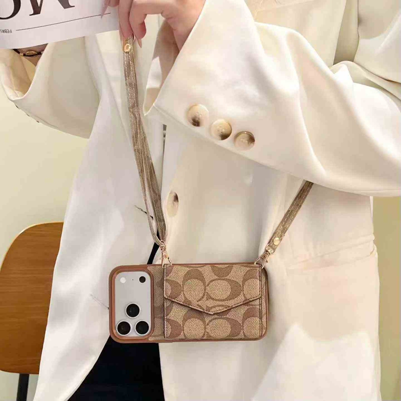 Coach コーチブランドiphone 18 18promax 17pro/16 pro maxケース