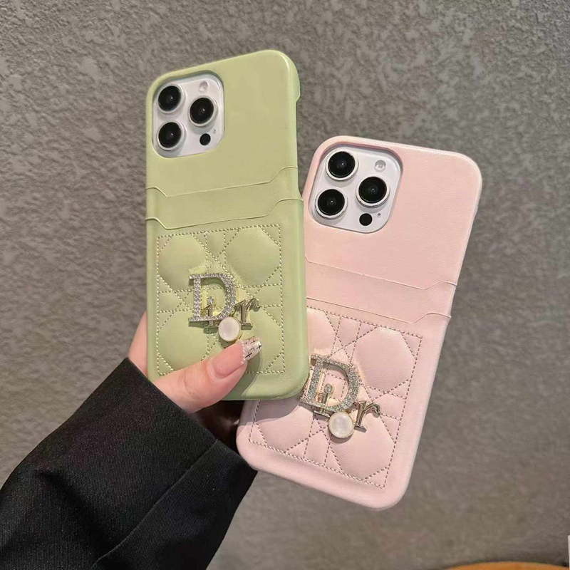 iphone18 17 air 17 pro maxケースディオール背面カード収納