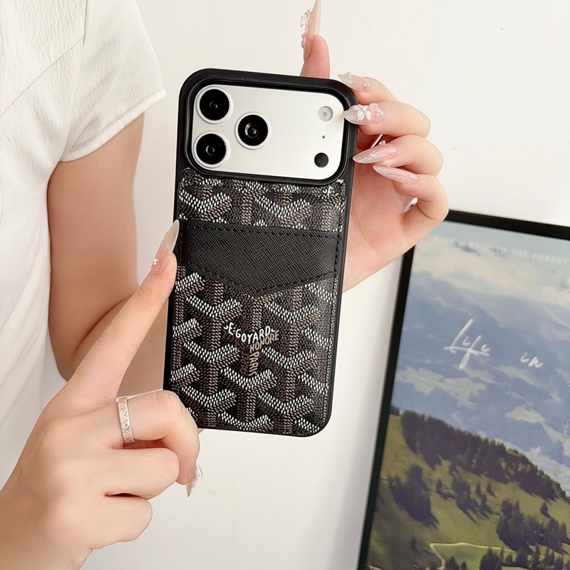 Goyard ゴヤールギャラクシーアイホン18 17 18pro max ケース