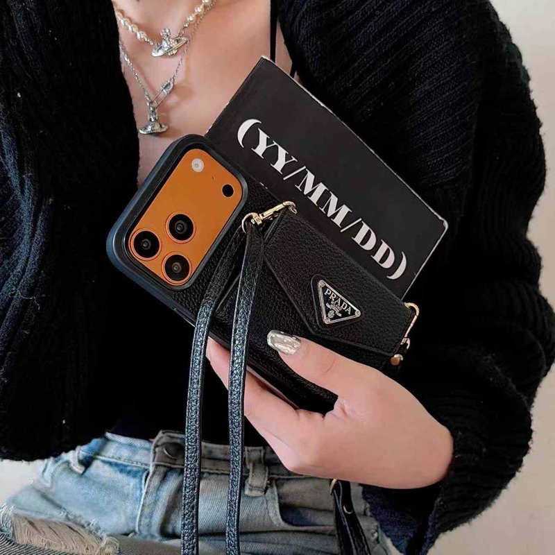 カバーブランド背面にカード入れ付きiphone18pro 17 pro max 16 15/17pro maxケース