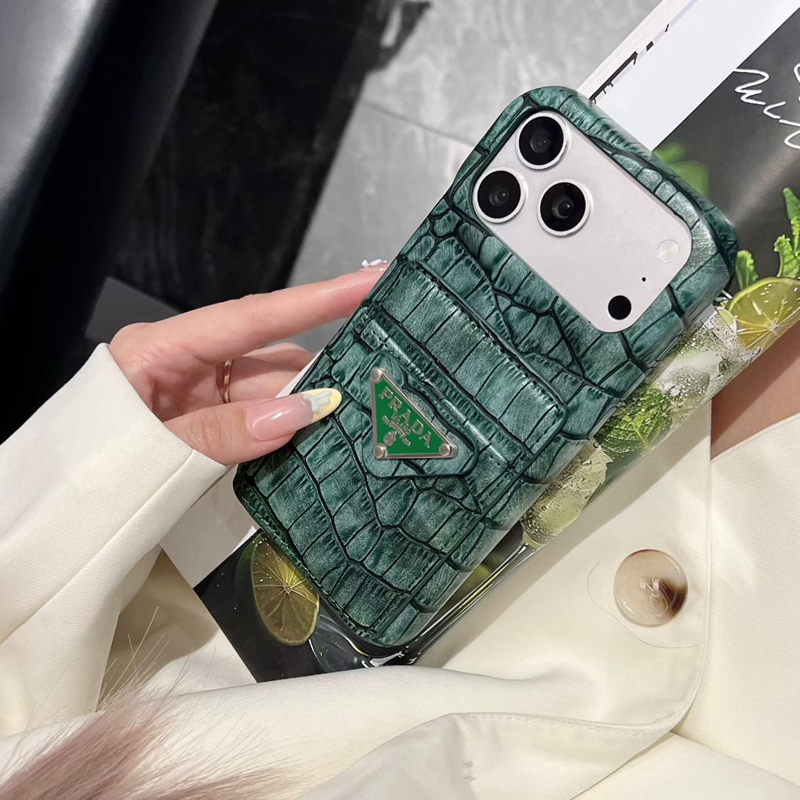 Prada プラダブランドアイフォン18 17pro 16pro max 17e 14pro max/15ケース