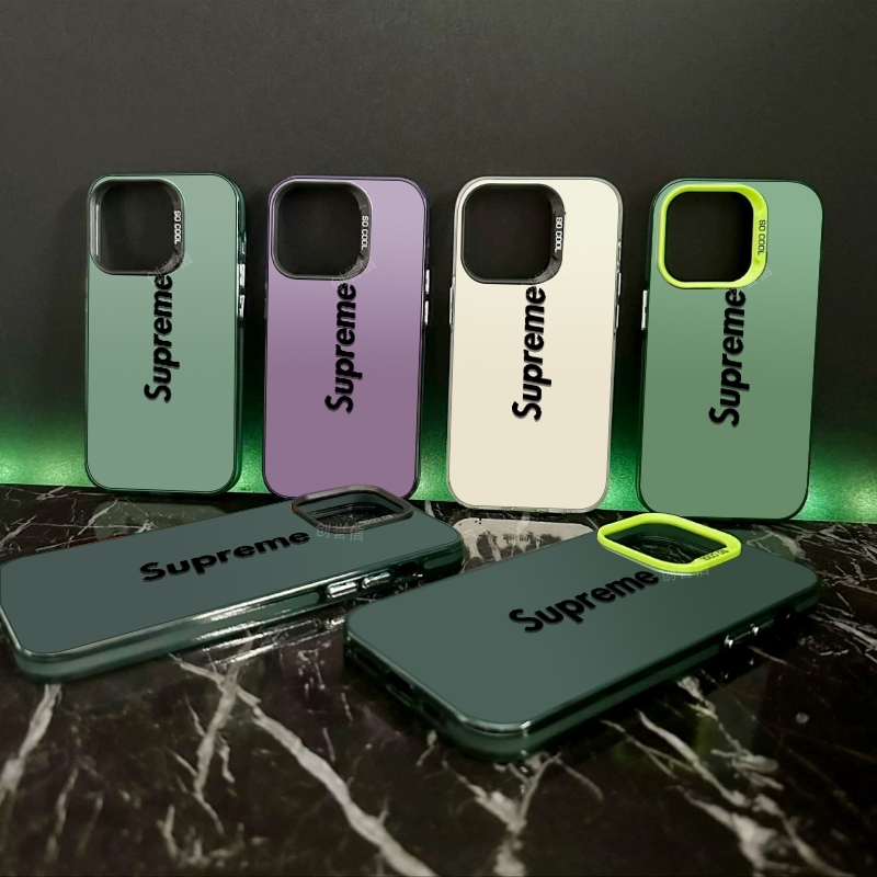 Supreme シュプリームブランドiphone18pro max 17plus 17pro max 16pro 18proカバー