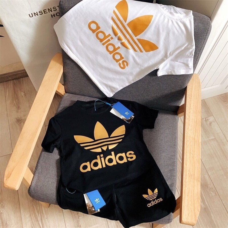 Adidas アディダス 子供 ハイブランド夏 半袖 涼しいTシャツ