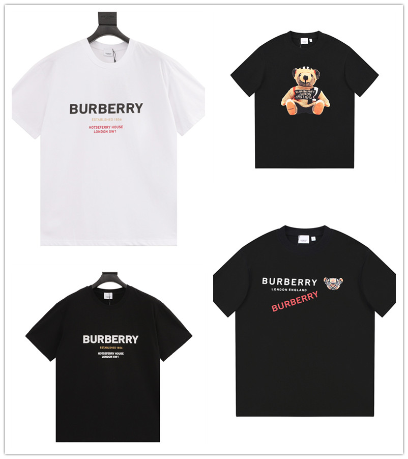 バーバリーtシャツハイブランドBurberry 夏 オーバーサイズ