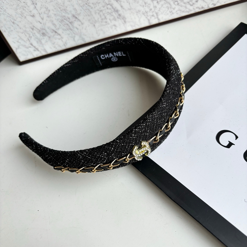 ハイブランドChanel 髪飾りカチューシャレディース 高級感