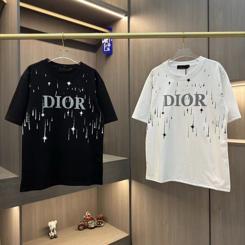 Dior ディオール 韓国風ハイブランド夏 半袖 涼しいTシャツ