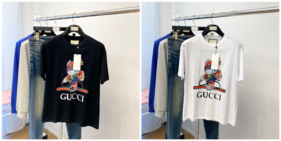 グッチ tシャツハイブランドGucci オーバーサイズ