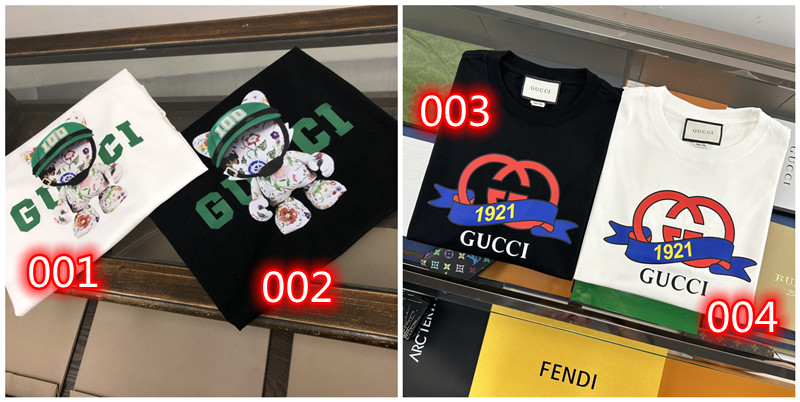 グッチ tシャツハイブランドGucci 夏 コットン 