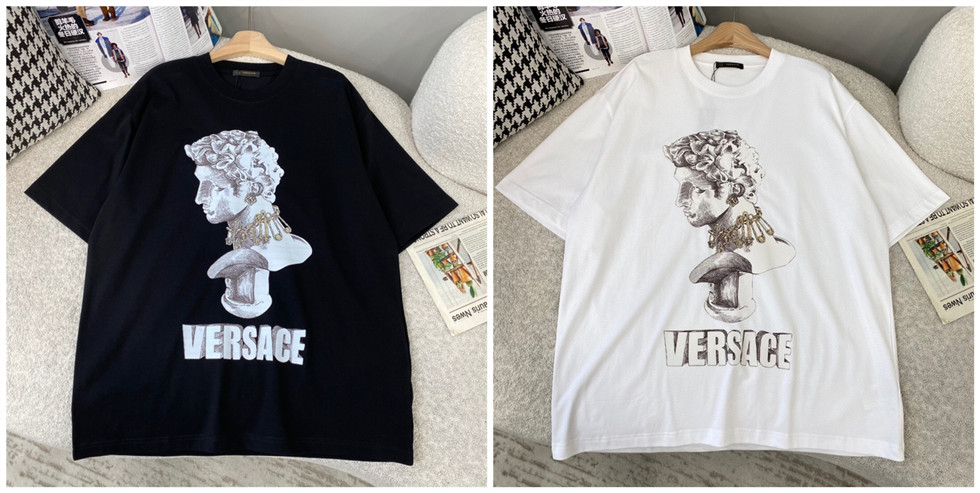 ヴェルサーチブランドtシャツ レディースメンズ